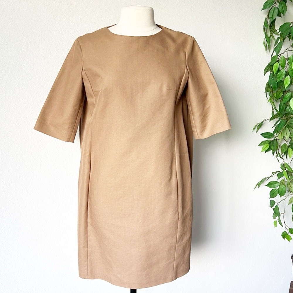 SOFIE D'HOORE Round-neck Cotton Midi Dress - Picture 6 of 16